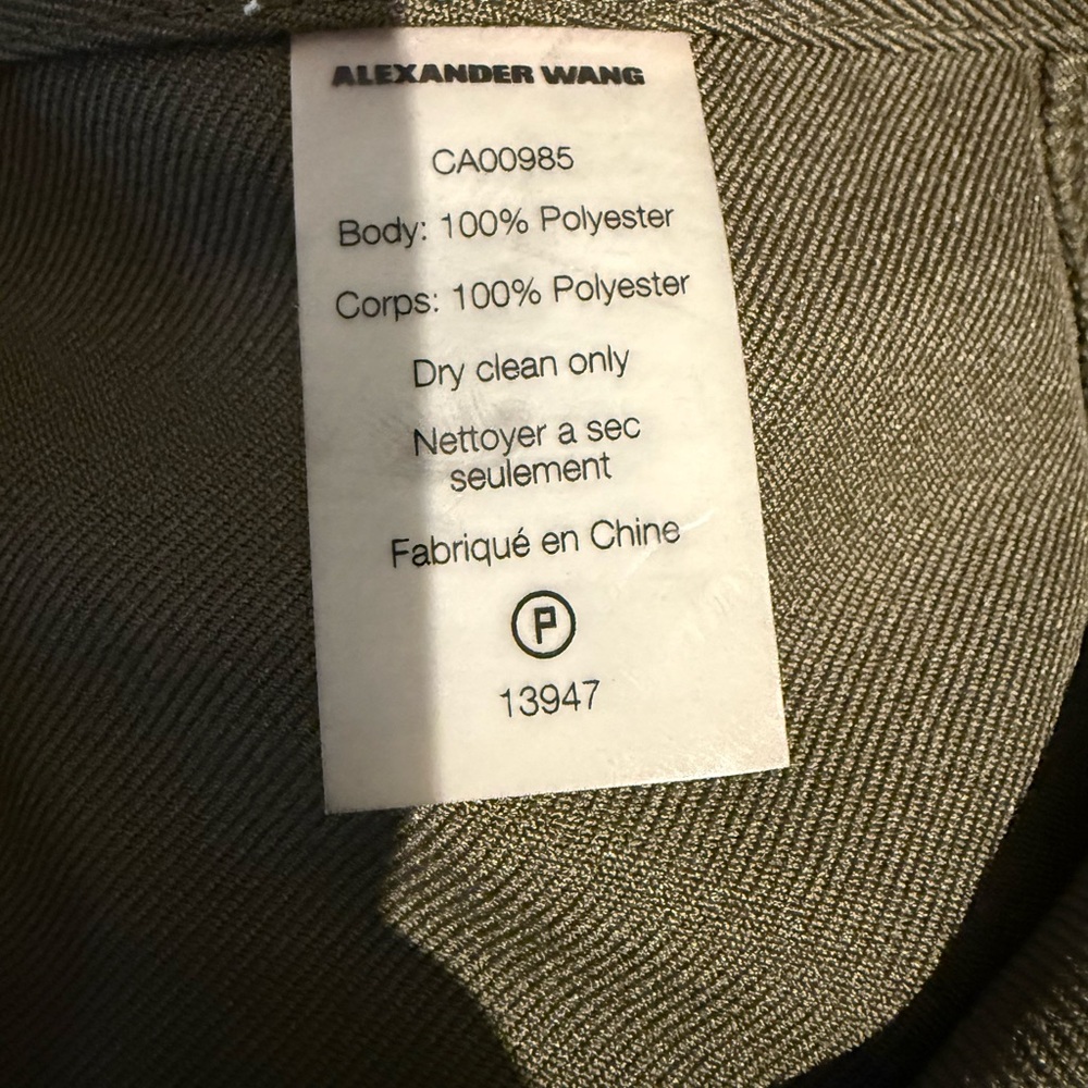 Alexander Wang Khaki Trousers - Picture 6 of 6